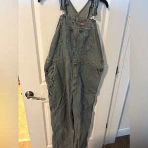 Vintage Dickies striped overalls. Men’s size 40x32